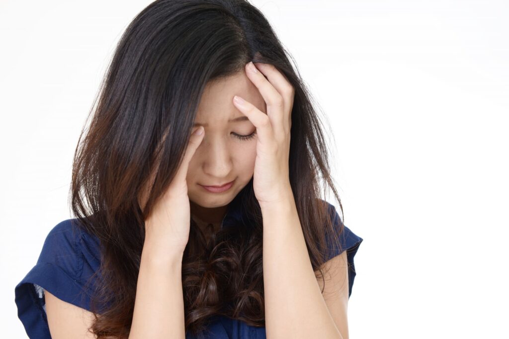 疲れて　見える