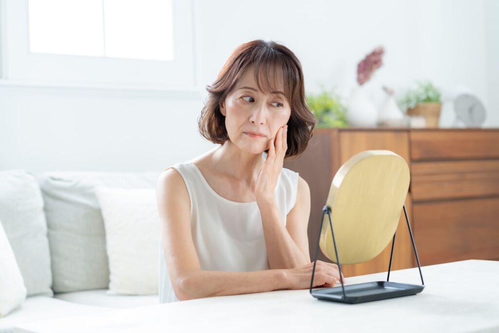 シミ　50代女性