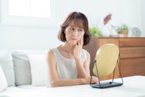 シミ　50代女性