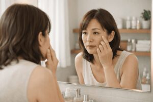 50代　目元　シミ