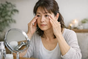 40代50代の目元たるみを自宅で改善！効果的なセルフケア方法